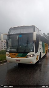 Empresa Gontijo de Transportes 12195 na cidade de Teresópolis, Rio de Janeiro, Brasil, por Paulo Silva. ID da foto: :id.