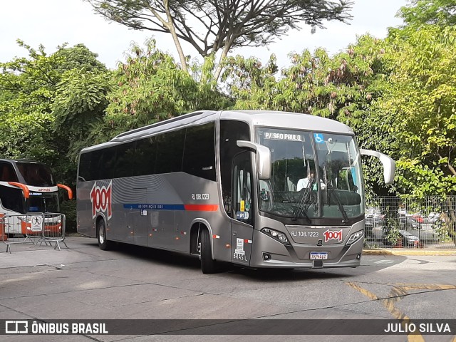 Auto Viação 1001 RJ 108.1223 na cidade de São Paulo, São Paulo, Brasil, por JULIO SILVA. Número da foto: #9694442.