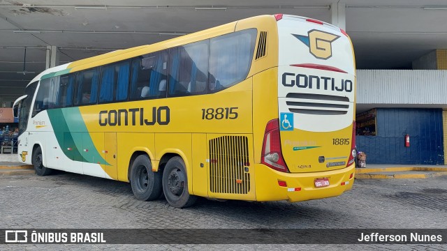 Empresa Gontijo de Transportes 18815 na cidade de Caruaru, Pernambuco, Brasil, por Jefferson Nunes. ID da foto: 9695597.