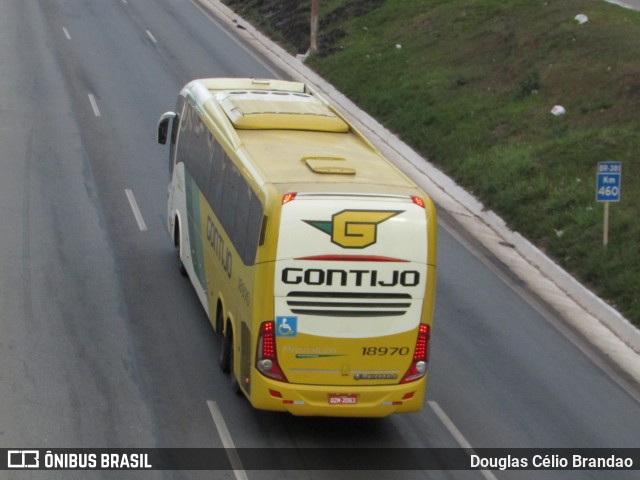 Empresa Gontijo de Transportes 18970 na cidade de Belo Horizonte, Minas Gerais, Brasil, por Douglas Célio Brandao. ID da foto: 9697040.