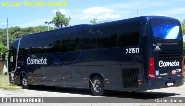 Viação Cometa 721511 na cidade de São Paulo, São Paulo, Brasil, por Carlos Júnior. Número da foto: #9696622.