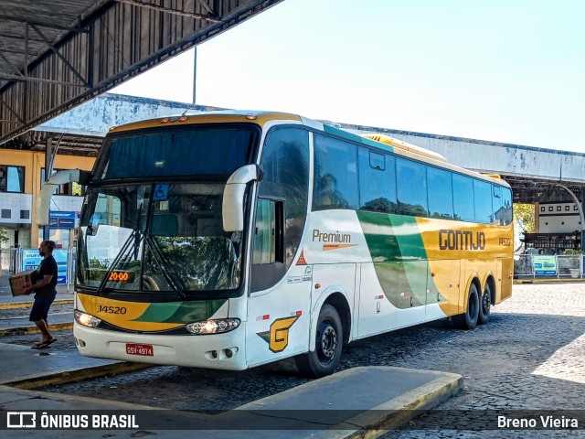 Empresa Gontijo de Transportes 14520 na cidade de Campos dos Goytacazes, Rio de Janeiro, Brasil, por Breno Vieira. ID da foto: 9695407.