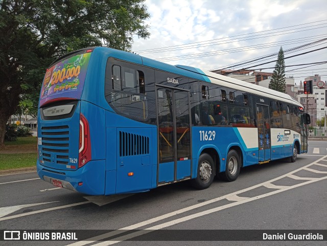 Canasvieiras Transportes 11629 na cidade de Florianópolis, Santa Catarina, Brasil, por Daniel Guardiola. Número da foto: #9696874.