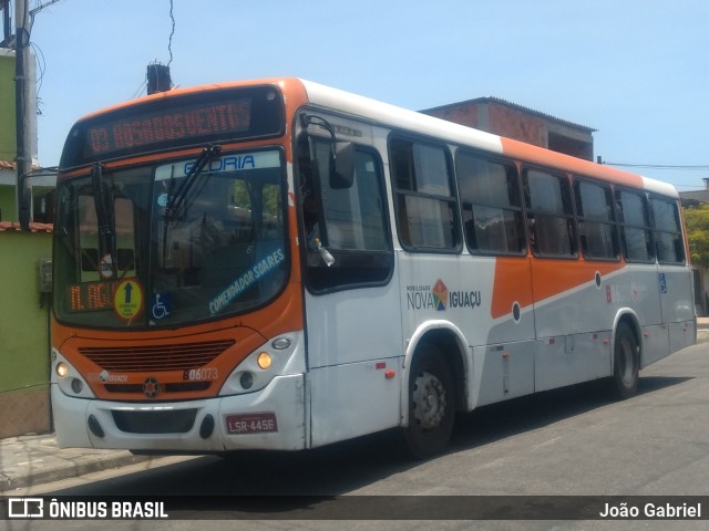 Expresso Nossa Senhora da Glória B06073 na cidade de Nova Iguaçu, Rio de Janeiro, Brasil, por João Gabriel. Número da foto: #9695470.