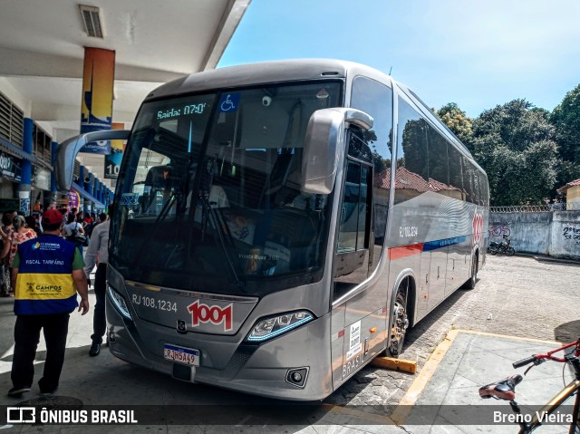 Auto Viação 1001 RJ 108.1234 na cidade de Campos dos Goytacazes, Rio de Janeiro, Brasil, por Breno Vieira. ID da foto: 9695423.