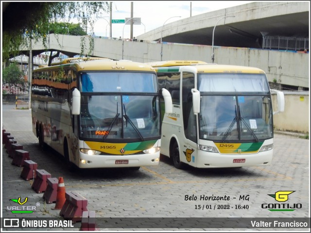 Empresa Gontijo de Transportes 14965 na cidade de Belo Horizonte, Minas Gerais, Brasil, por Valter Francisco. ID da foto: 9694468.