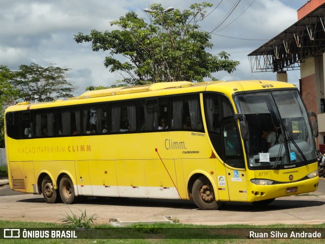 Viação Itapemirim 8719 na cidade de Imperatriz, Maranhão, Brasil, por Ruan Silva Andrade. ID da foto: 9696342.