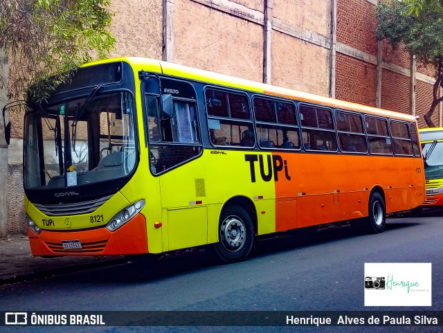 TUPi Transportes Urbanos Piracicaba 8121 na cidade de Piracicaba, São Paulo, Brasil, por Henrique Alves de Paula Silva. Número da foto: #9696315.