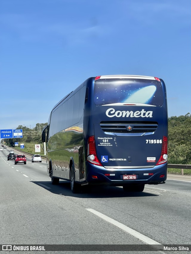 Viação Cometa 719586 na cidade de Itu, São Paulo, Brasil, por Marco Silva. Número da foto: #9695317.