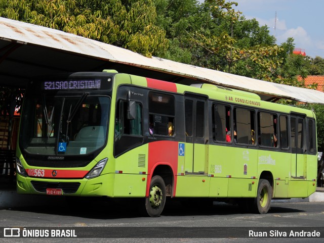 Transportes São Cristóvão 02563 na cidade de Teresina, Piauí, Brasil, por Ruan Silva Andrade. ID da foto: 9696378.