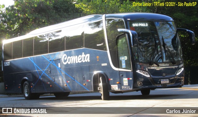 Viação Cometa 721527 na cidade de São Paulo, São Paulo, Brasil, por Carlos Júnior. ID da foto: 9696648.