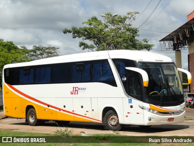 JR 4000 Transportes 2036 na cidade de Imperatriz, Maranhão, Brasil, por Ruan Silva Andrade. ID da foto: 9696345.