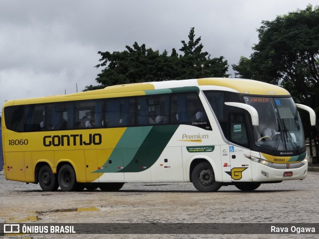 Empresa Gontijo de Transportes 18060 na cidade de Vitória da Conquista, Bahia, Brasil, por Rava Ogawa. Número da foto: #9695390.