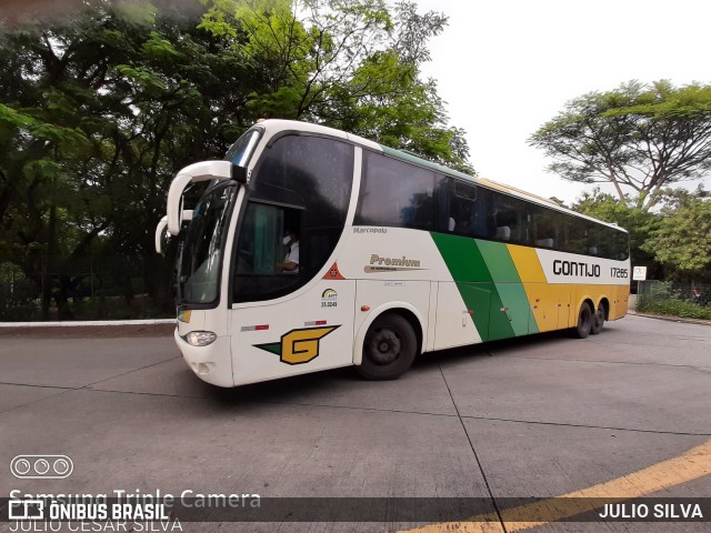 Empresa Gontijo de Transportes 17285 na cidade de São Paulo, São Paulo, Brasil, por JULIO SILVA. ID da foto: 9694565.