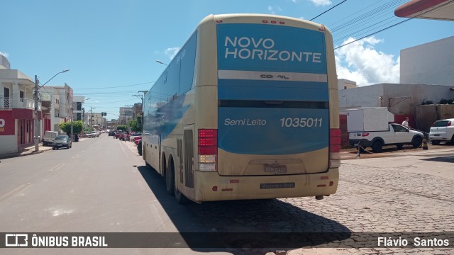 Viação Novo Horizonte 1035011 na cidade de Barra da Estiva, Bahia, Brasil, por Flávio  Santos. Número da foto: #9698082.