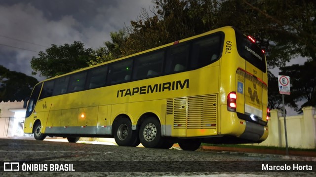 Viação Itapemirim 7809 na cidade de Minas Gerais, Brasil, por Marcelo Horta. Número da foto: #9699208.