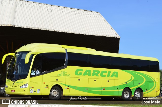 Viação Garcia 7899 na cidade de Maringá, Paraná, Brasil, por José Melo. ID da foto: 9700909.