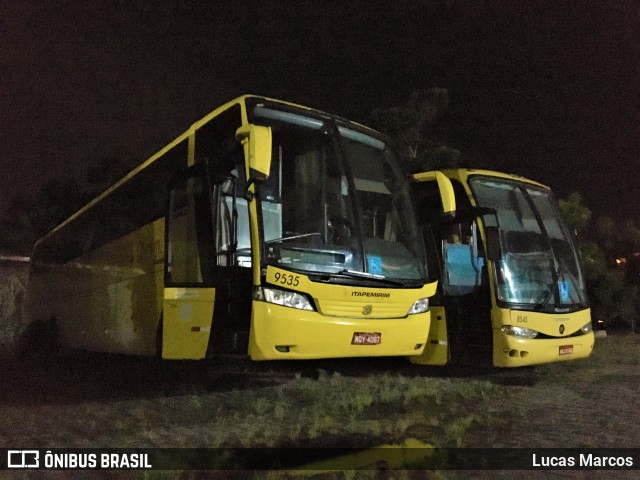 Viação Itapemirim 9535 na cidade de Feira de Santana, Bahia, Brasil, por Lucas Marcos. ID da foto: 9700819.