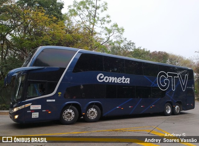 Viação Cometa 18307 na cidade de São Paulo, São Paulo, Brasil, por Andrey  Soares Vassão. Número da foto: #9700856.
