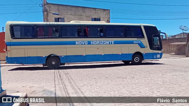 Viação Novo Horizonte 1004111 na cidade de Barra da Estiva, Bahia, Brasil, por Flávio  Santos. ID da foto: 9698243.