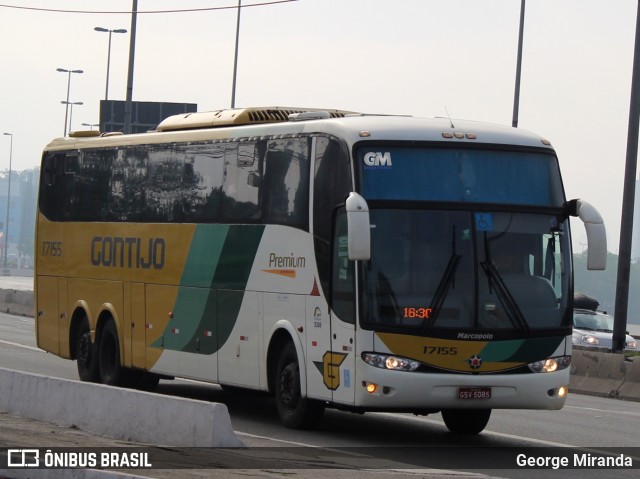 Empresa Gontijo de Transportes 17155 na cidade de São Paulo, São Paulo, Brasil, por George Miranda. ID da foto: 9700214.