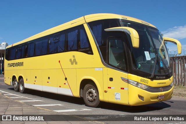 Viação Itapemirim 60053 na cidade de Porto Alegre, Rio Grande do Sul, Brasil, por Rafael Lopes de Freitas. ID da foto: 9700724.