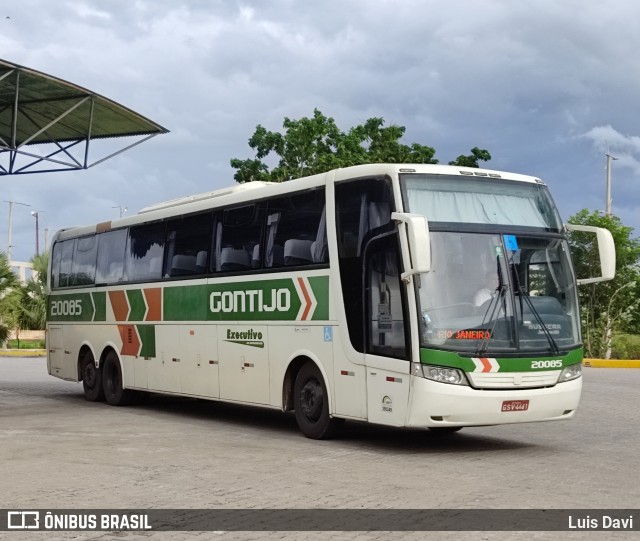 Empresa Gontijo de Transportes 20085 na cidade de Sobral, Ceará, Brasil, por Luis Davi. Número da foto: #9700572.