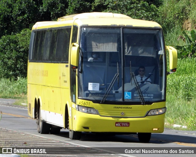 Viação Itapemirim 45601 na cidade de Itajuípe, Bahia, Brasil, por Gabriel Nascimento dos Santos. ID da foto: 9699088.