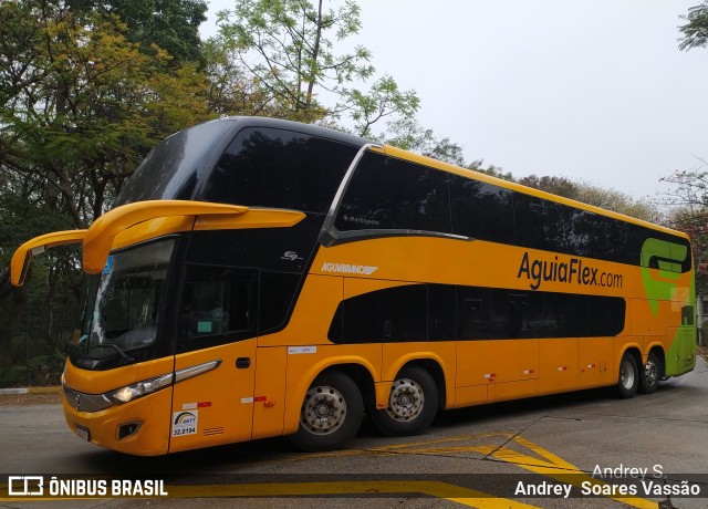 Viação Águia Branca 50510 na cidade de São Paulo, São Paulo, Brasil, por Andrey  Soares Vassão. Número da foto: #9700894.