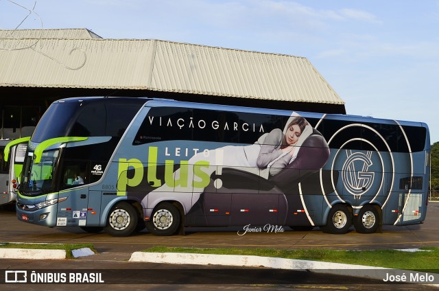 Viação Garcia 8805 na cidade de Maringá, Paraná, Brasil, por José Melo. Número da foto: #9700336.