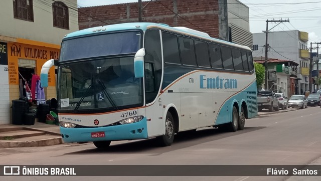 Emtram 4760 na cidade de Barra da Estiva, Bahia, Brasil, por Flávio  Santos. Número da foto: #9698139.