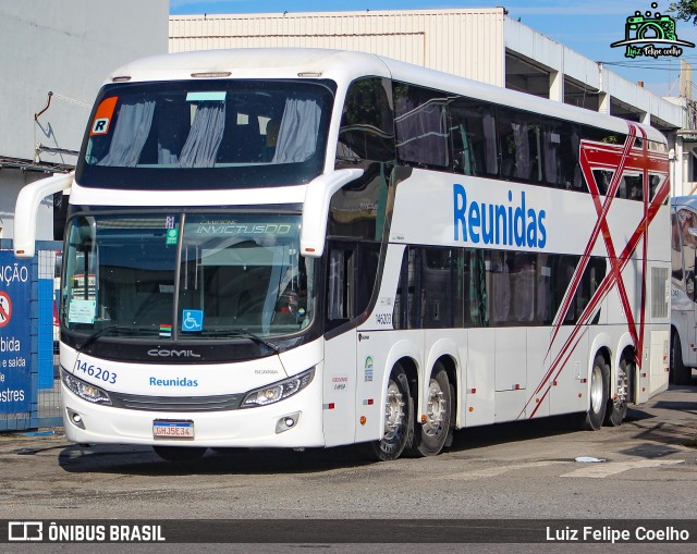 Empresa Reunidas Paulista de Transportes 146203 na cidade de Rio de Janeiro, Rio de Janeiro, Brasil, por Luiz Felipe Coelho. Número da foto: #9700033.