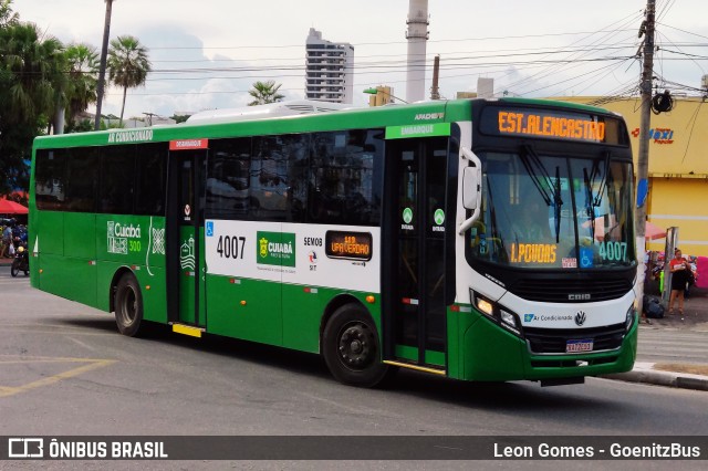 Integração Transportes 4007 na cidade de Cuiabá, Mato Grosso, Brasil, por Leon Gomes. Número da foto: #9699534.