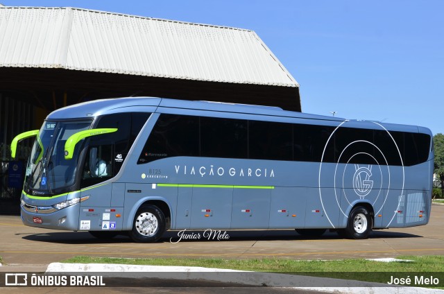 Viação Garcia 8125 na cidade de Maringá, Paraná, Brasil, por José Melo. Número da foto: #9700686.