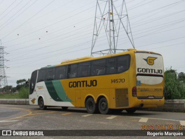 Empresa Gontijo de Transportes 14570 na cidade de São José dos Campos, São Paulo, Brasil, por Rogerio Marques. ID da foto: 9699871.