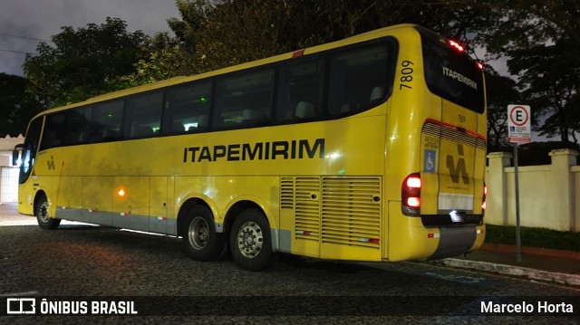 Viação Itapemirim 7809 na cidade de Minas Gerais, Brasil, por Marcelo Horta. ID da foto: 9699184.