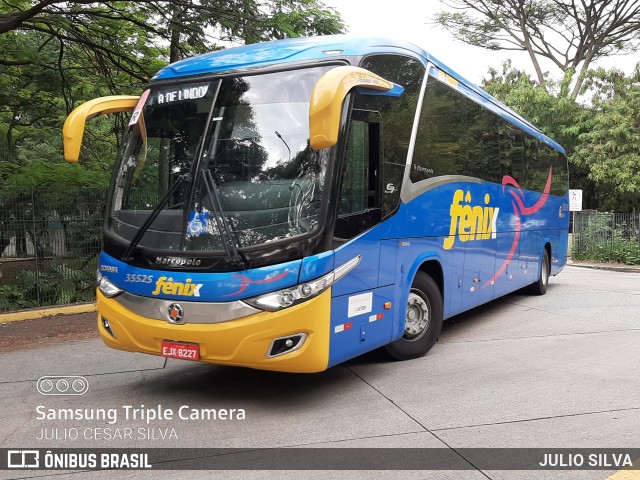 Rápido Expresso Fênix Viação 35525 na cidade de São Paulo, São Paulo, Brasil, por JULIO SILVA. ID da foto: 9700646.