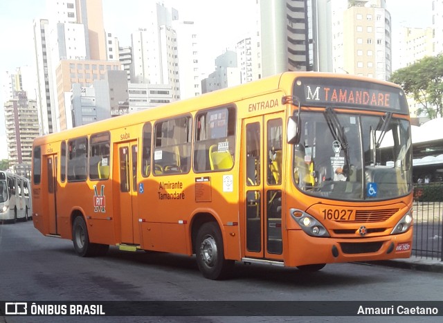 Viação Tamandaré 16027 na cidade de Curitiba, Paraná, Brasil, por Amauri Caetano. Número da foto: #9697629.