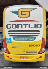 Empresa Gontijo de Transportes 19010 na cidade de Goiânia, Goiás, Brasil, por Vicente Barbosa. Número da foto: #9698019.