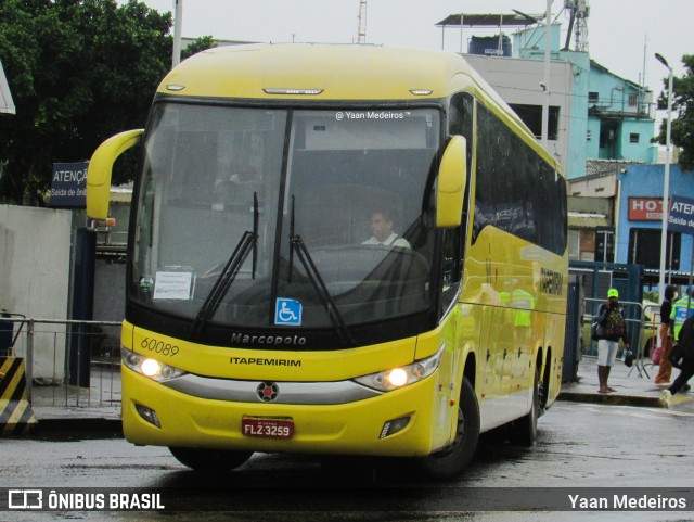 Viação Itapemirim 60089 na cidade de Rio de Janeiro, Rio de Janeiro, Brasil, por Yaan Medeiros. ID da foto: 9702147.