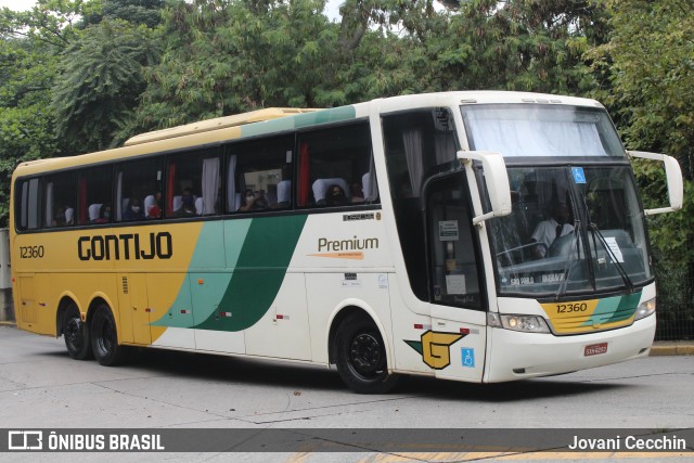 Empresa Gontijo de Transportes 12360 na cidade de São Paulo, São Paulo, Brasil, por Jovani Cecchin. ID da foto: 9703764.