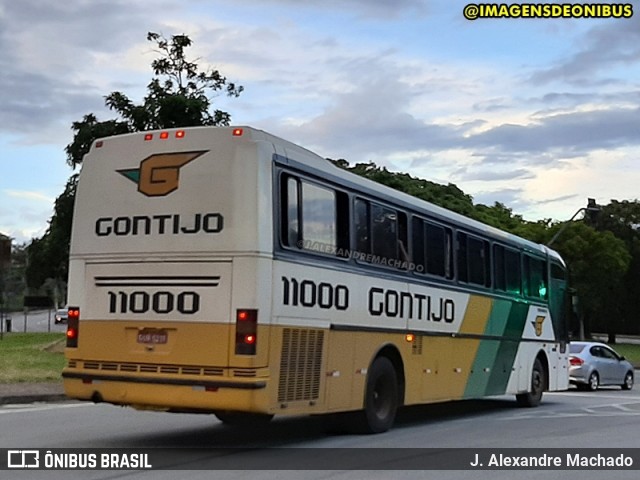 Empresa Gontijo de Transportes 11000 na cidade de Belo Horizonte, Minas Gerais, Brasil, por J. Alexandre Machado. ID da foto: 9703405.