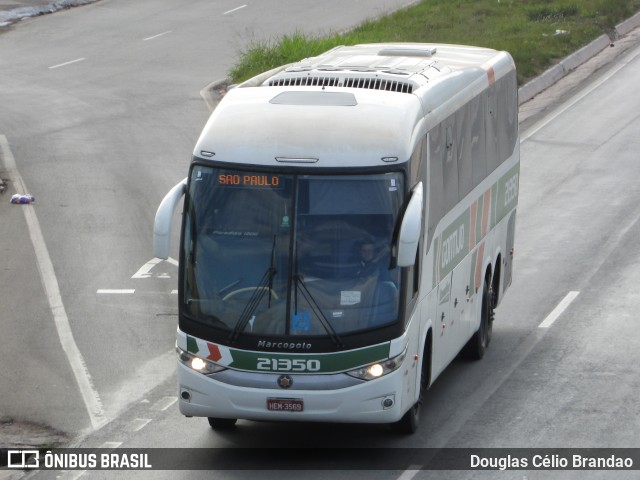 Empresa Gontijo de Transportes 21350 na cidade de Belo Horizonte, Minas Gerais, Brasil, por Douglas Célio Brandao. ID da foto: 9704107.