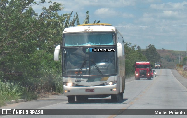 Empresa Gontijo de Transportes 14085 na cidade de Murici, Alagoas, Brasil, por Müller Peixoto. ID da foto: 9701354.