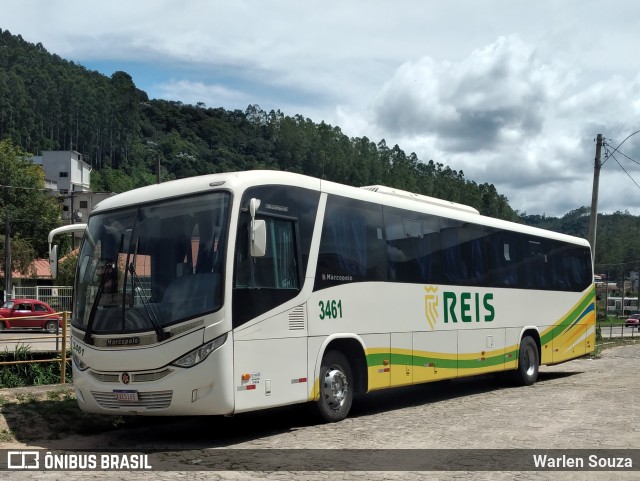 Reis Turismo 3461 na cidade de Vargem Alta, Espírito Santo, Brasil, por Warlen Souza. ID da foto: 9701397.