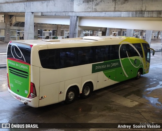 Expresso Princesa dos Campos 6136 na cidade de Curitiba, Paraná, Brasil, por Andrey  Soares Vassão. ID da foto: 9701055.