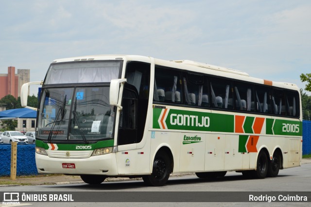 Empresa Gontijo de Transportes 20105 na cidade de São Paulo, São Paulo, Brasil, por Rodrigo Coimbra. ID da foto: 9702329.