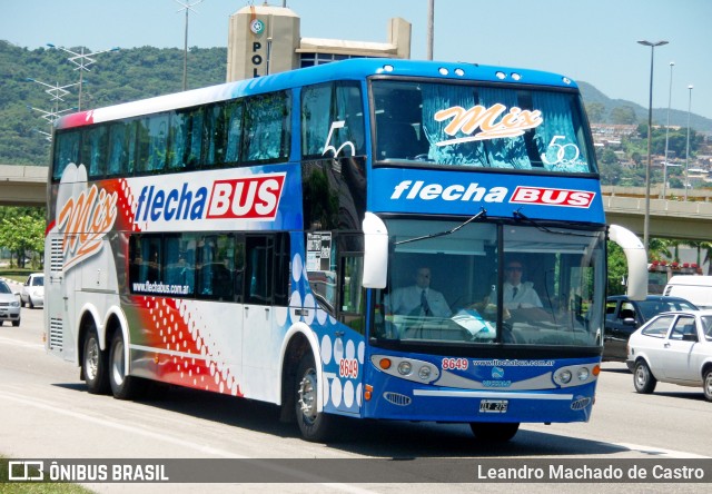 Flecha Bus 8649 na cidade de Florianópolis, Santa Catarina, Brasil, por Leandro Machado de Castro. Número da foto: #9703295.