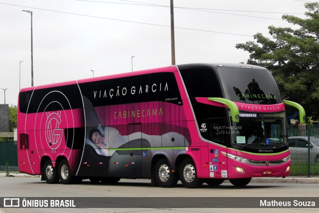 Viação Garcia 8694 na cidade de São Paulo, São Paulo, Brasil, por Matheus Souza. Número da foto: #9703844.