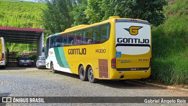 Empresa Gontijo de Transportes 14300 na cidade de João Monlevade, Minas Gerais, Brasil, por Gabriel Ângelo Reis. ID da foto: 9700939.